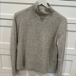 Women's Grey Turtleneck Sweater